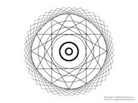14-mandala-pattern-from-nine-pentagone-and-conjunctive-lines