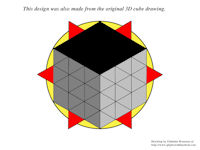 58-base-pattern-twelve-points-two-triangles-with-3d-cube