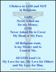 GOD OR RELIGIONS