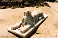 Photo-Niagara-Falls-22-1994-miniature-world-The-Sphinx-Cairo-Egypt