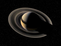 free Wallpaper-Planets-27-SATURN-Crescent-by-Cassini-fs