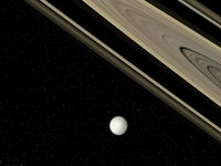 free Wallpaper-Planets-33-SATURN-Tethys-and-Ancient-Rings-Cassini-fs