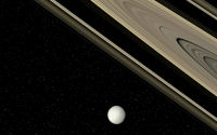 free Wallpaper-Planets-33-SATURN-Tethys-and-Ancient-Rings-Cassini-ws