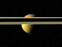 free Wallpaper-Planets-42-SATURN-TITAN-Obscured-by-Rings-Cassini-fs