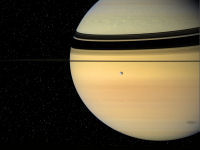 free Wallpaper-Planets-64-SATURN-Shadowing-Saturn-CASSINI-2007-10-15-fs