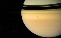 free Wallpaper-Planets-64-SATURN-Shadowing-Saturn-CASSINI-2007-10-15-ws