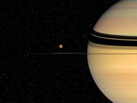 free Wallpaper-Planets-72-SATURN-Many Colors, Many Moons-CASSINI-2008-10-09-fs
