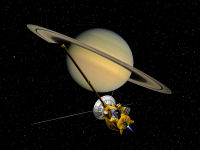 free Wallpaper-Planets-78-SATURN-and-Cassini-Artist-Concept-fs