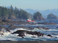 photo-East-of-Amphitrite-Lighthouse-120-2009-01-19-161-Tenacious-coming-in-Near-Ucluelet-B.C.