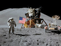 FREE wallpaper-NASA-153-Apollo-15-EVA-3-James-Irwin-Salute-1971-07-31-FS
