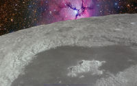 FREE wallpaper-NASA-156-Apollo-15-Tsiolkovsky-crater-1971-07-31-Wide-Screen
