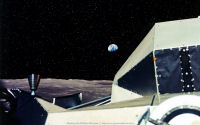 FREE wallpaper-NASA-189-LM-docked-to-CM-Photo-taken-during-revolution-3-1972-12-10-WS