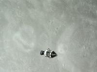 FREE wallpaper-NASA-190-Apollo-17-CSM-View-from-LM-1972-12-10-FS