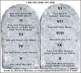THE TEN COMMANDMENTS