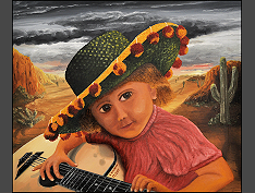 Page-91-MPE-82-Little-Mexican-Girl-Petite-Menard-20x24-inches-Painting-By-Ghislain-Bonneau